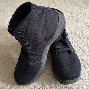 LIKE NEW GORUCK | Ballistic Trainers™ Mid Top in Black + Camo w/ 1680 Cordura